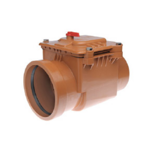 NON RETURN VALVE 110MM PVC (MARLEY)