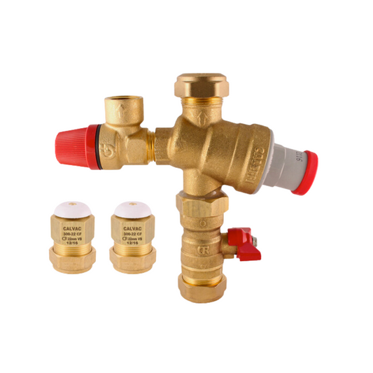 VALVE CALEFFI TRIBLOCK